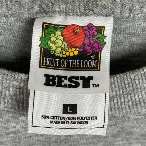 Vintage Dare American Flag Short Sleeve Tee Fruit of the Loom Size Large T-Shirt - Picture 8 of 12